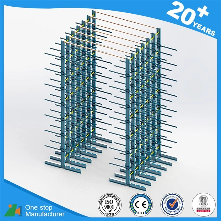 Rak penyimpanan paip cantilever